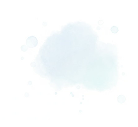 パステルカラーの装飾