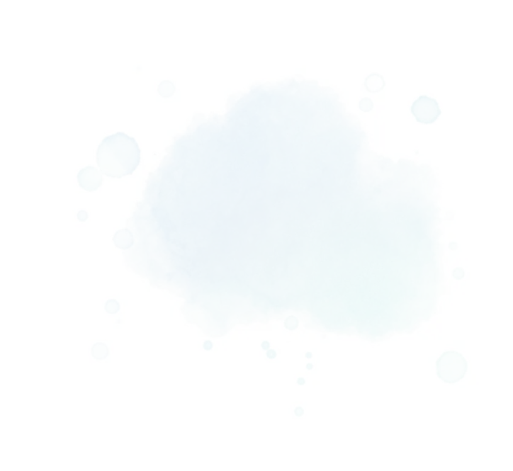 パステルカラーの装飾